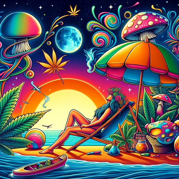 O Universo Psicodélico no Verão: Uma Viagem No Mundo das Ervas e dos Cogus - Use 24K