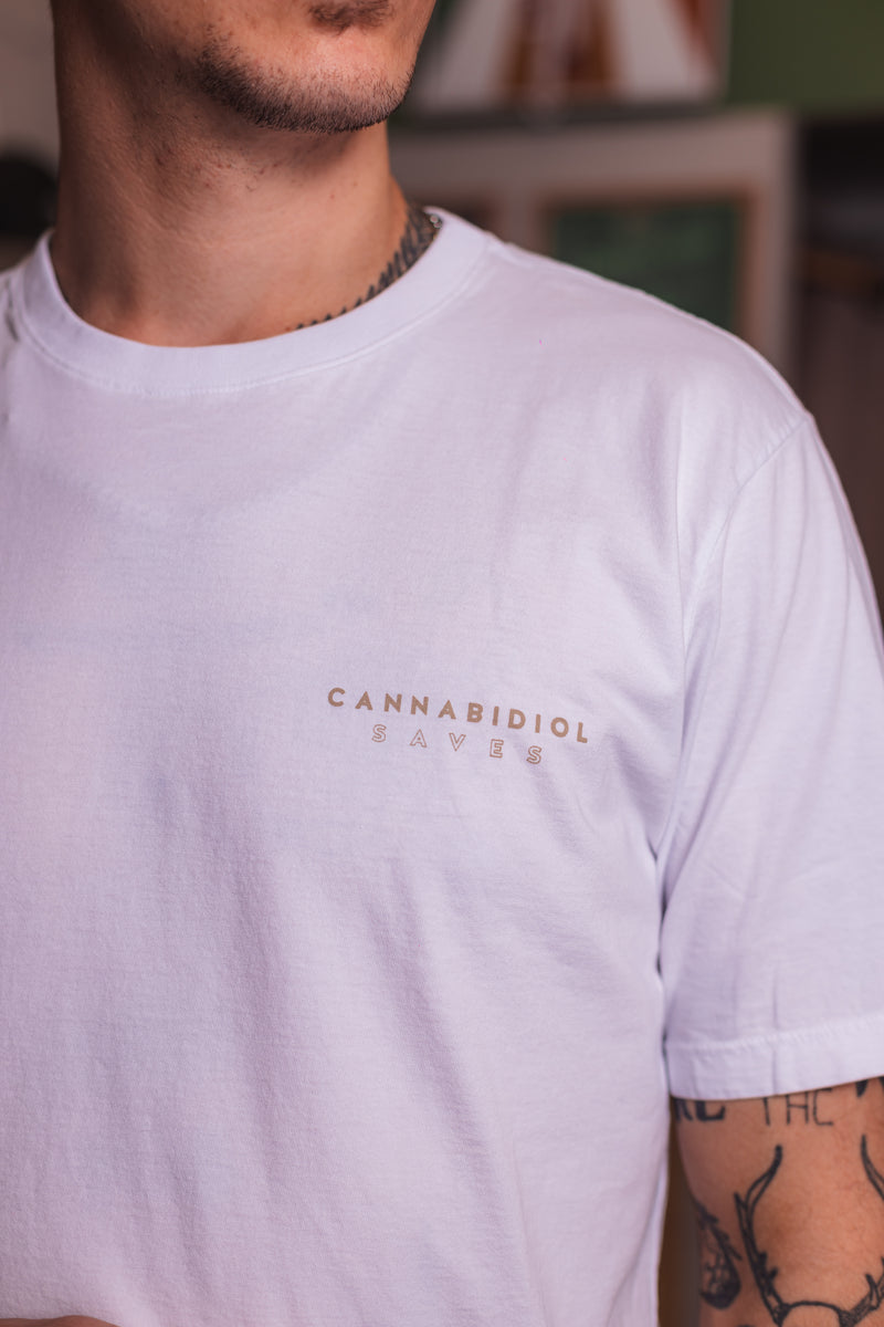 Camiseta Cannabidiol Saves