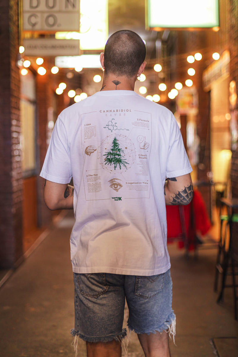 Camiseta Cannabidiol Saves