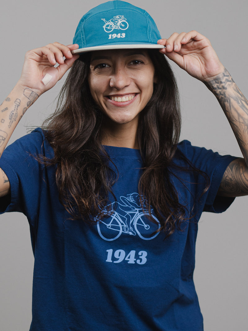 Boné Bike azul bebe