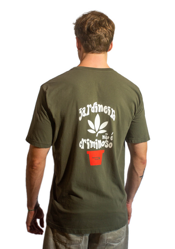 Camiseta Jardineiro não é Criminoso