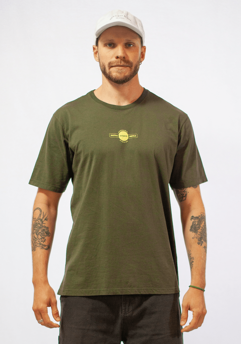 Camiseta Sativa Indica - Use 24K